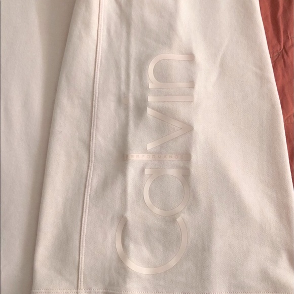 NWT*CALVIN KLEIN JOGGER PINK SWEATPANTS*CROPPED WIDE LEG*2 POCKETS*MSRP $98 - Picture 5 of 13